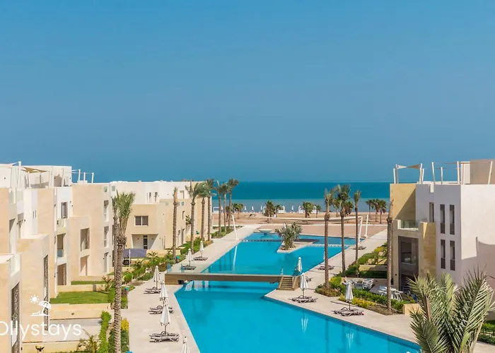 Ollystays Mangroovy Seaview 1Br, Beach & Pool Free Access! Red Sea